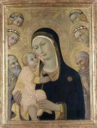 Madonna and Child with Angels and Saints